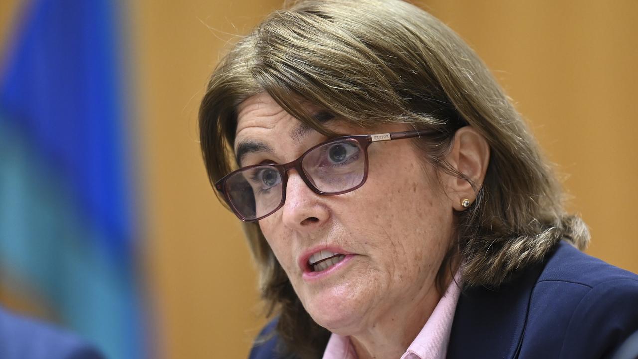 Reserve Bank governor Michele Bullock has threatened a regulatory crackdown, but has not mulled a mandate. Picture: NCA NewsWire / Martin Ollman