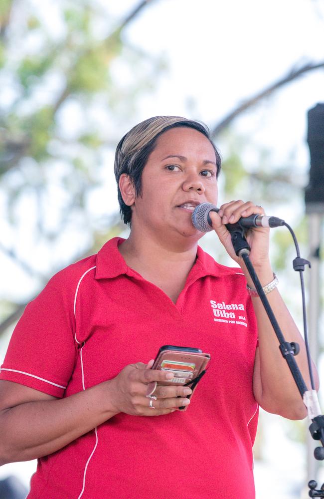 Chief Minister Eva Lawler and Arnhem representative Selena Uibo are expected to sign a new Law, Culture and Justice Group agreement on Friday morning, ahead of the annual Barunga Festival. Picture Glenn Campbell