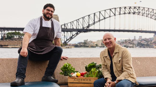 Matt Moran, and Executive Chef Fernando Sanchez will open the Chiswick pre-theatre experience at the Opera Bar. Picture: Supplied