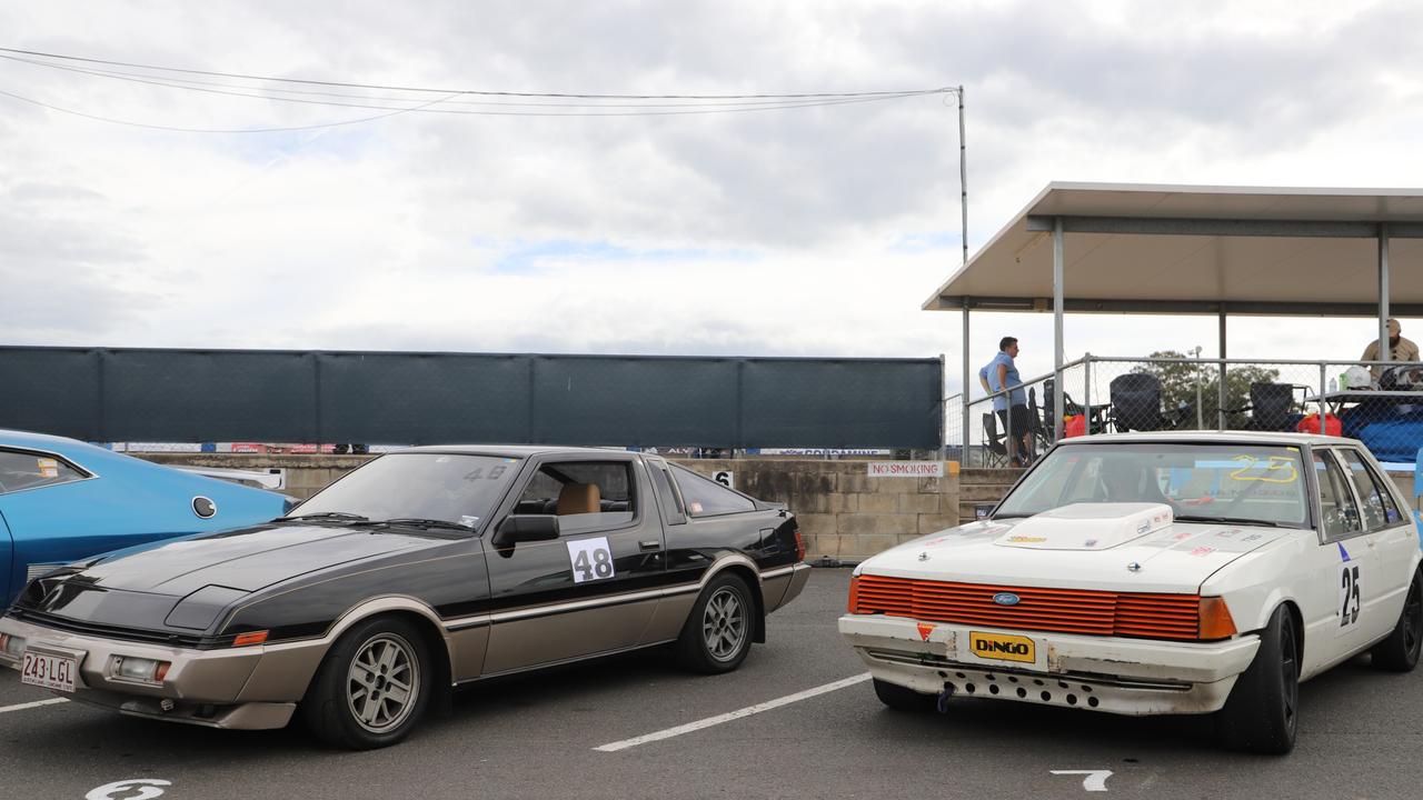 The Historic Car Club Queensland meet at Morgan Park Raceway.