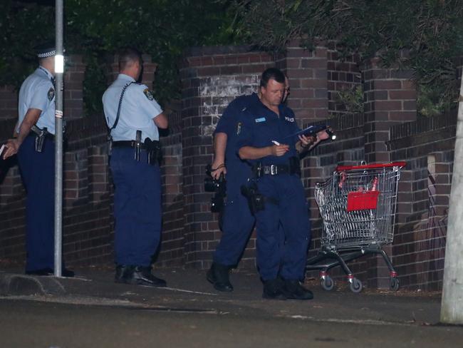 A man was killed early today after skylarking in a shopping trolley. Pics Bill Hearne