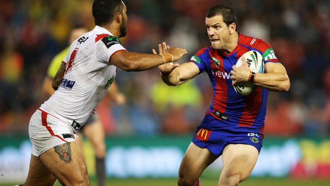 Jarrod Mullen of the Newcastle Knights. Pic: Liam Driver