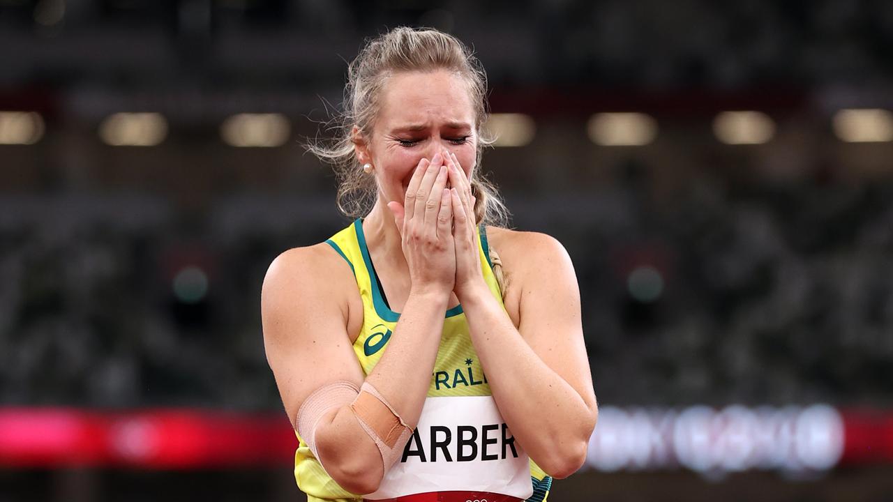 Tokyo Olympics 2021 track and field: Kelsey-Lee Barber reveals moments of  doubt leading up to javelin bronze | The Courier Mail