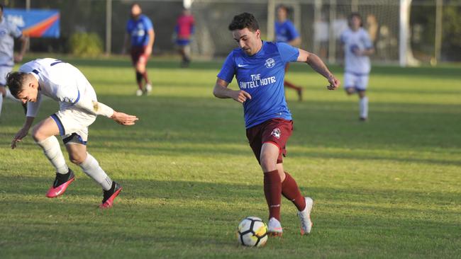 North Coast Football action from the round 7 Coastal Premier League clash between Northern Storm and Boambee Bombers at Korora on Saturday, August 8, 2020.