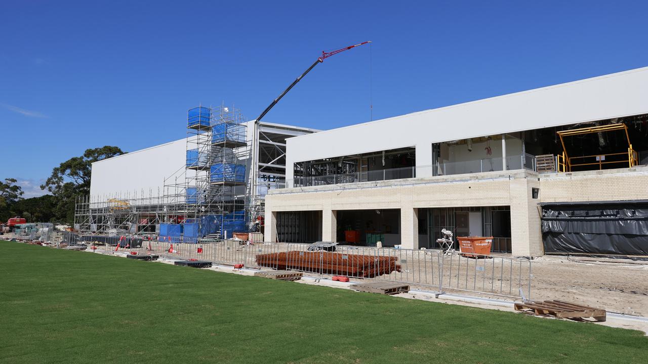 The Heffron Centre is taking shape in Maroubra. Picture: Tim Hunter