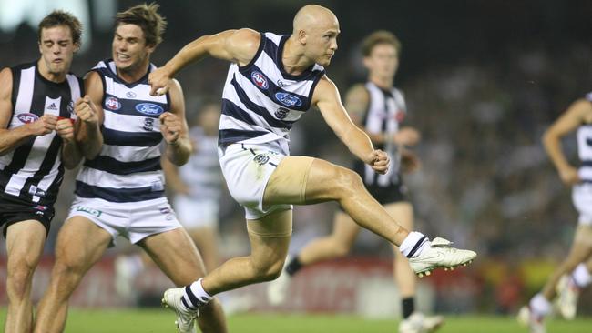 Gary Ablett in his Geelong days.