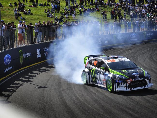 Monster Energy Drink.  Monster Energy Drink, Ken Block World Tour Calder Park Raceway.