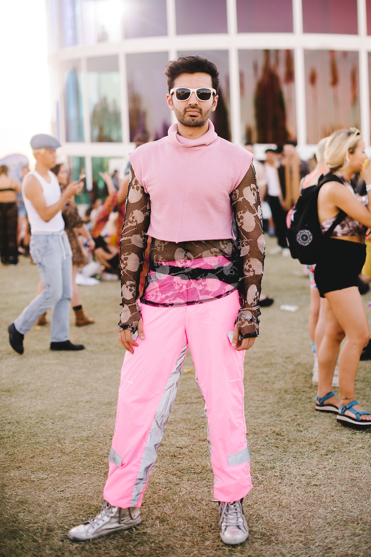 The Best And Wildest Men s Street Style On Show At Coachella 2019 GQ Australia