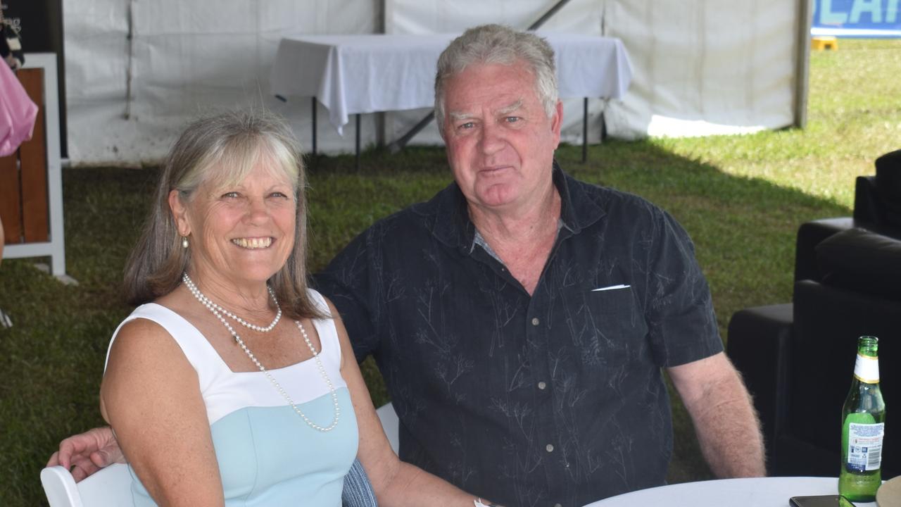 Steve and Libby Hall enjoy their day at the Polo By the Sea event in Maroochydore. Picture: Eddie Franklin