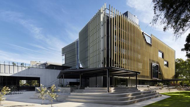 Adelaide Botanic High, by Cox Architecture and DesignInc, has been recognised at the SA Architecture Awards. Picture: Sam Noonan