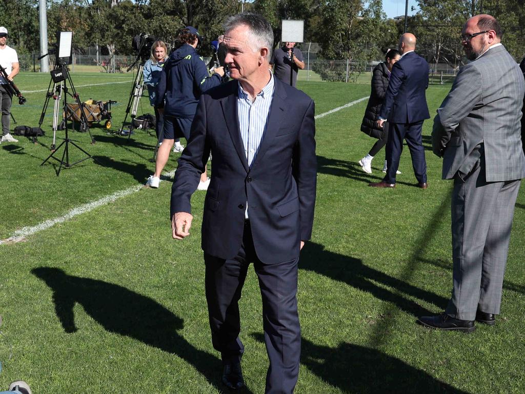 Parramatta Eels chairman Sean McElduff. Picture: Rohan Kelly