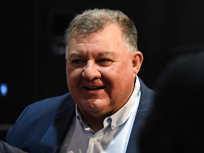 Liberal’s Craig Kelly has denied threatening the dinosaur. Picture: Mick Tsikas