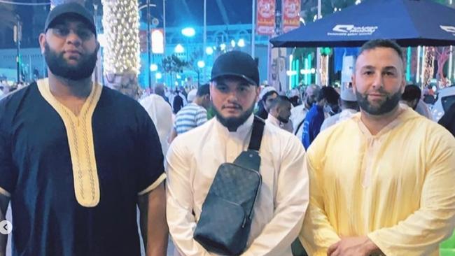 The death of Alameddine crime clan member Murat Gulasi (right) is set to leave a “big hole” in the organisation, sources say. Picture: Instagram