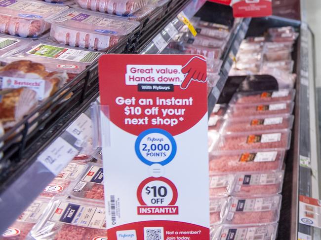 In order for customers to get to 2000 points, the supermarket is running specials for items such as mine meat. Picture: Jeremy Piper/Supplied