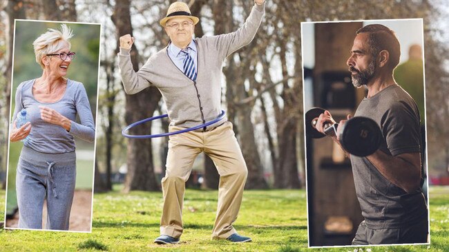 Seniors who exercise live longer. The rule is, they have to actually break a sweat. Pictures: iStock