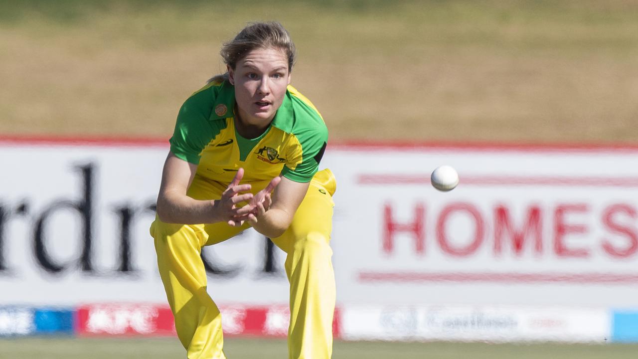 Nicola Carey says Australia is feeling confident ahead of the World Cup. Picture: Dave Rowland/Getty Images