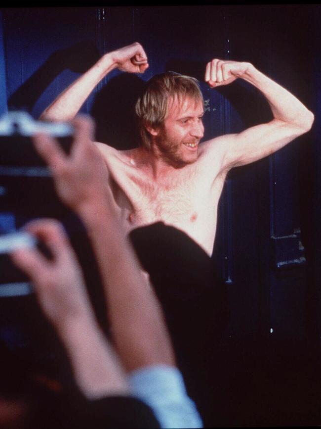 Once cast as the Doctor, Whittaker imagined her life would be like Spike (Rhys Ifans) stepping out to a mob of photographers on his doorstep in Notting Hill. Picture: Supplied