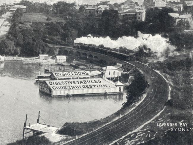 The Lavender Bay baths were a local institution before the completion of the Olympic Pool in 1936. People had been swimming there since the 1860s. The baths were one of the sites at which the Australian Crawl style was developed. It had been demolished by the 1970s. Photo: Stanton Library Collection