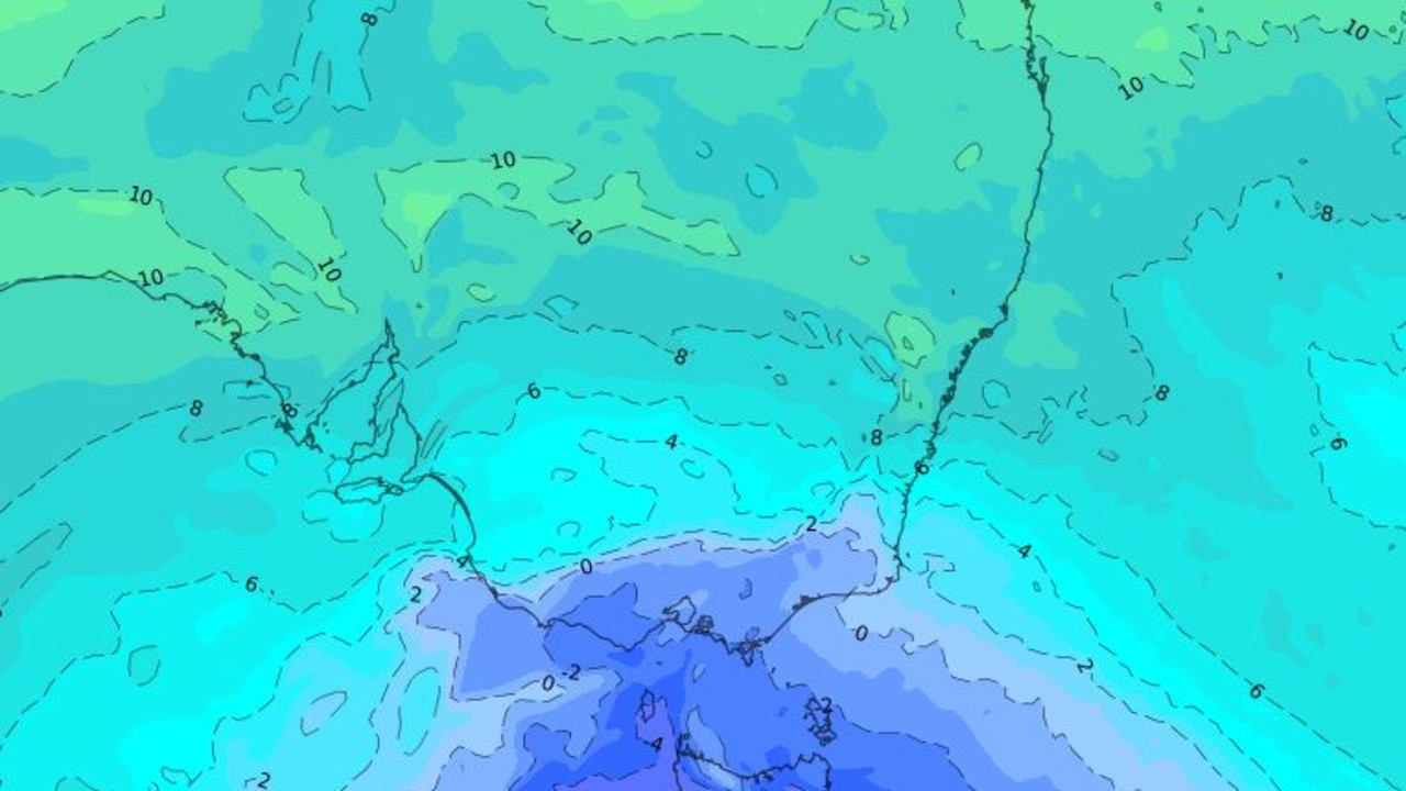 A cold blast of air is expected to hit the southeast of the country over the weekend. Picture: WeatherZone