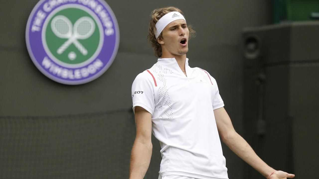 Germany's Alexander Zverev has taken a shot at his coach.