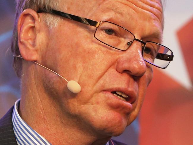 Former premier Peter Beattie, speaking at an American Chamber of Commerce in Australia luncheon, Pullman Hotel the City - Photo Steve Pohlner