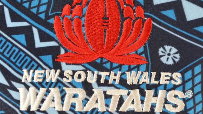 The Waratahs unveil their Pacific jersey.