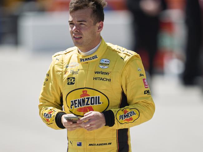 Scott McLaughlin with Team Penske.