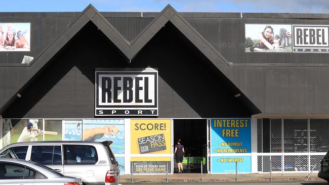 Rebel Sport store in Cairns. Picture: Justin Brierty.