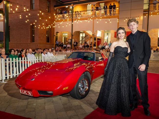 CLASS OF 2024: Townsville Grammar School formal. Students Anika Calleja & Adam Ward.