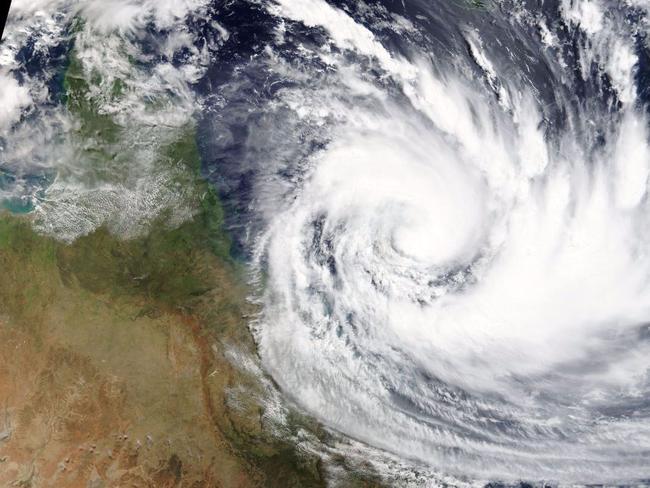 Cyclone Debbie is bearing down off the coast of Queensland.