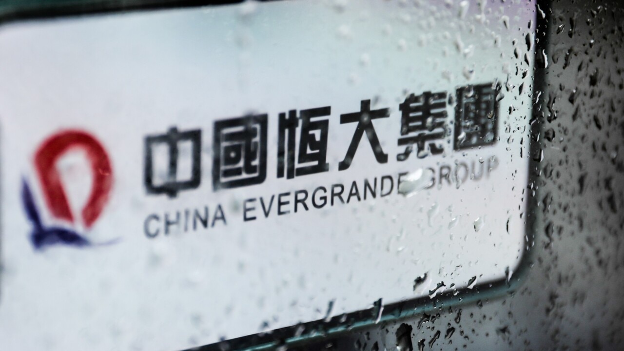 Evergrande’s share trading halted on stock market | news.com.au