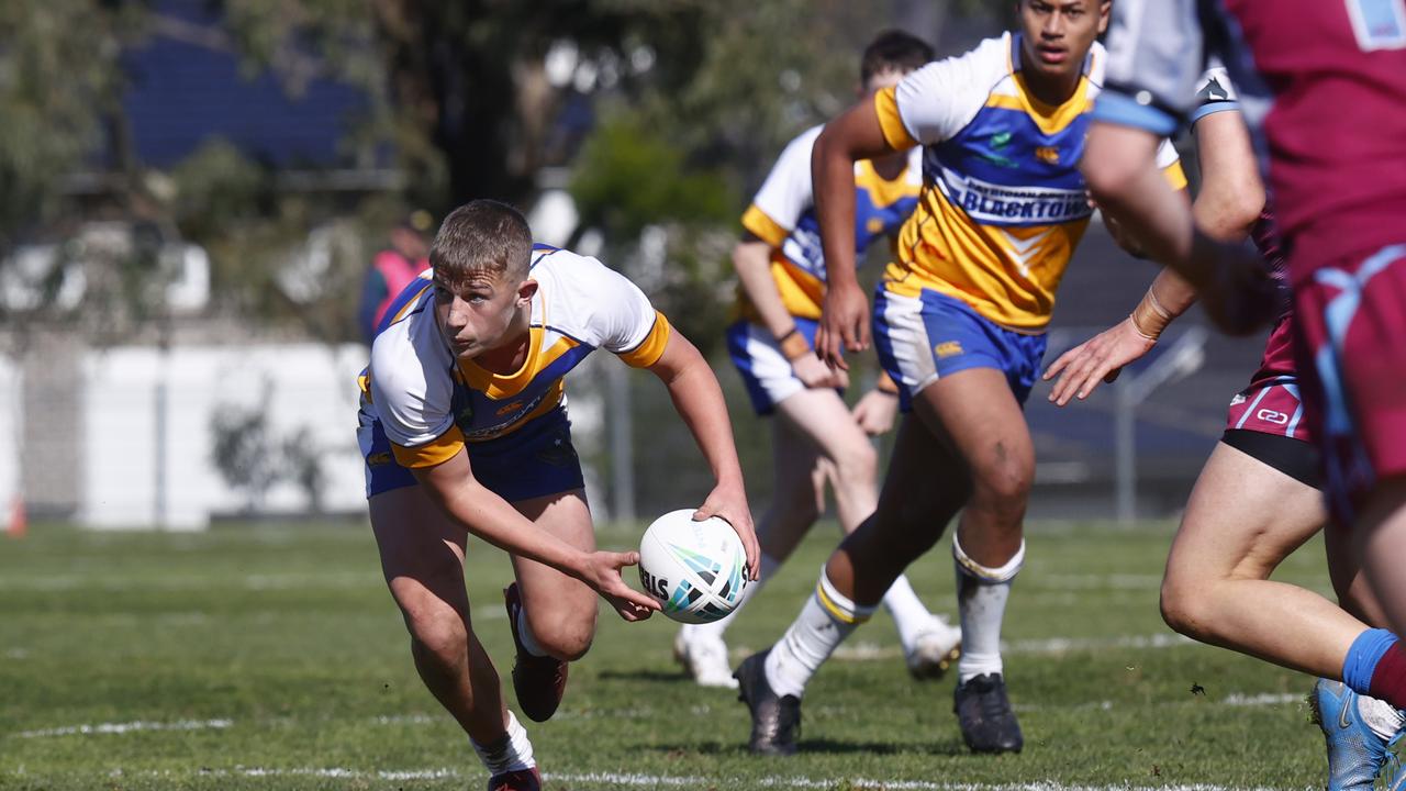 Son of Parramatta Eels coach Brad Arthur and brother to Jake, Matthew is a tough, young hooker. Picture: Richard Dobson