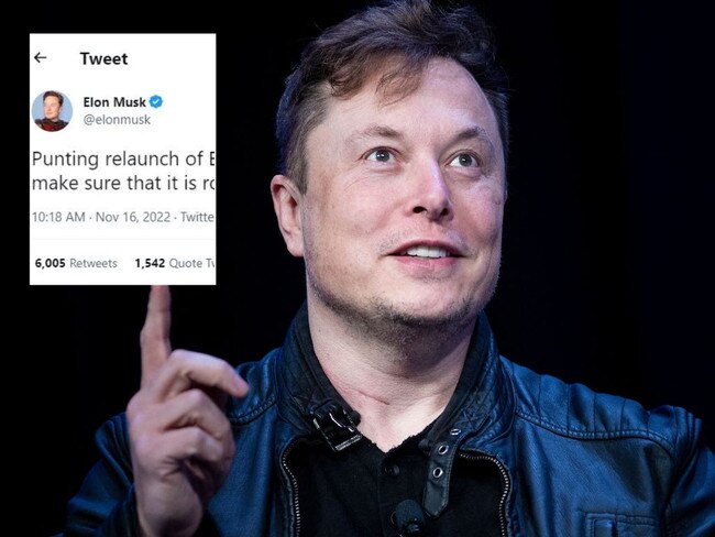 Elon Musk has pushed back the launch of his controversial new Twitter Blue scheme after being bombarded with criticism following its announcement earlier this month.