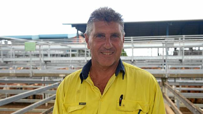 NOT JUST COAL: Mark Ironside of Rosedale east of Miriam Vale brought a truckload of steers to CQLX on Friday. Picture: Jann Houley