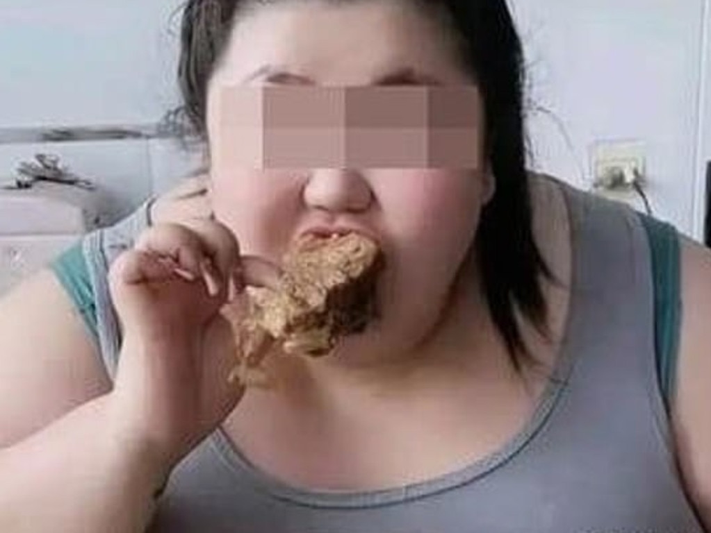 A young woman in China has died during a live broadcast of an extreme eating challenge. Picture: Supplied