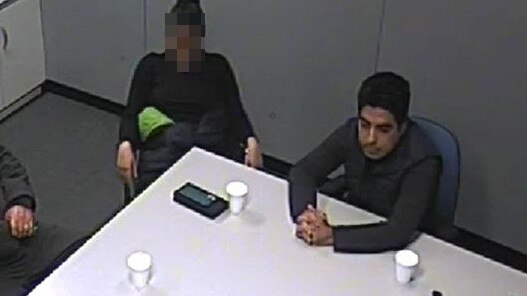 Convicted rapist Mohammad Ahmad Rezaei during a police interview. Picture: SA District Court
