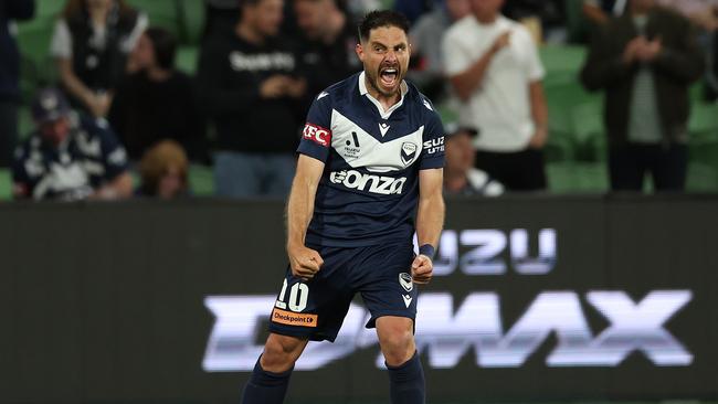 Bruno Fornaroli is pushing for a Socceroos call up, but he’s not in Robbie and Marco’s Asian Cup squad. Picture: Getty Images