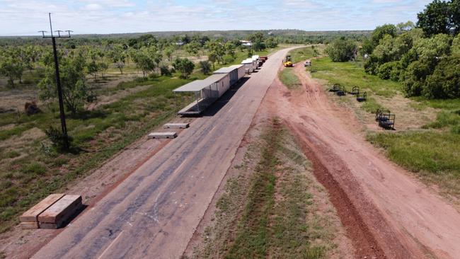 Chief Minister Natasha Fyles said the pods would be an NT government asset to be used in future emergency situations. Picture: Supplied.