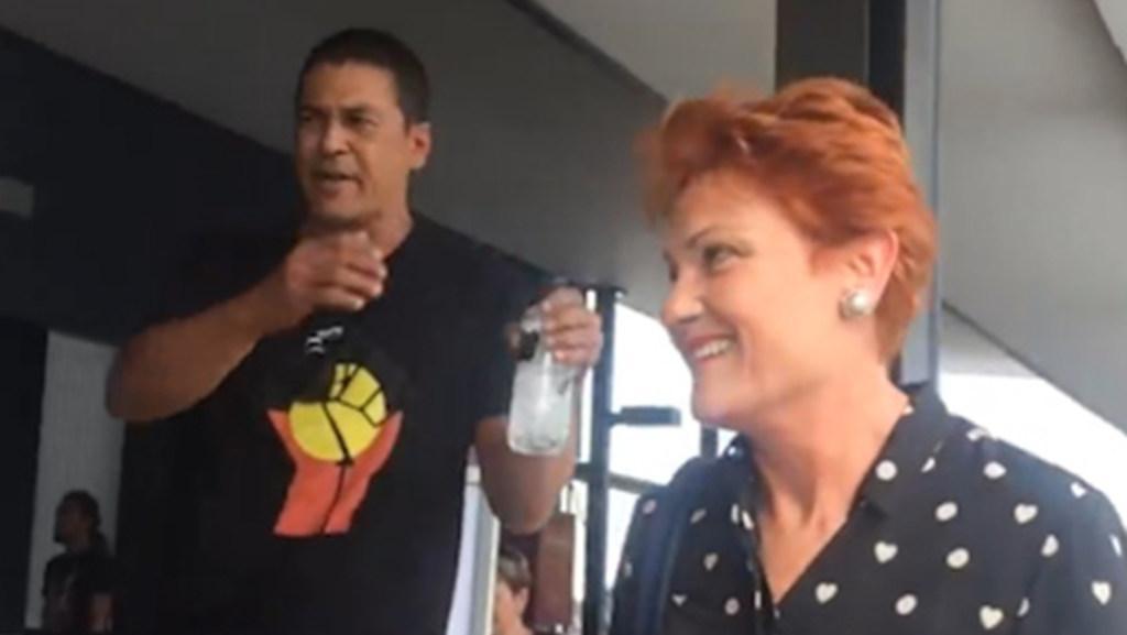 Pauline Hanson verbally attacked in Cairns