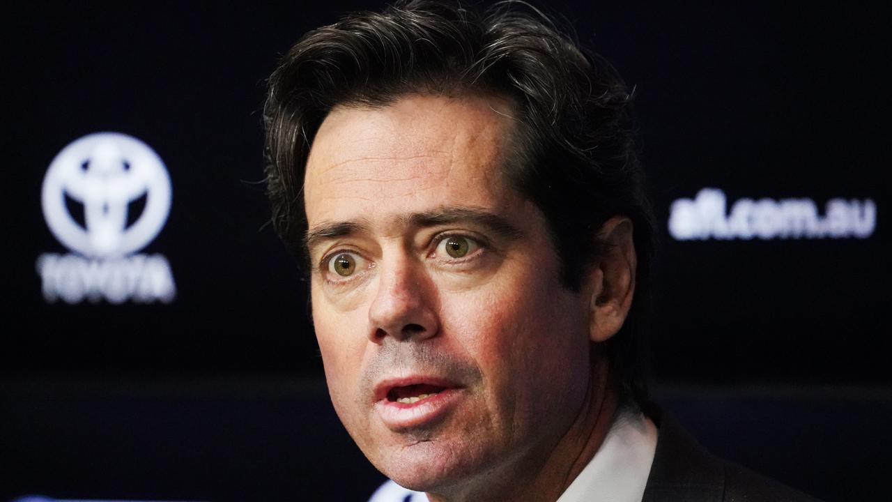AFL CEO Gillon McLachlan announced Round 1 will proceed.