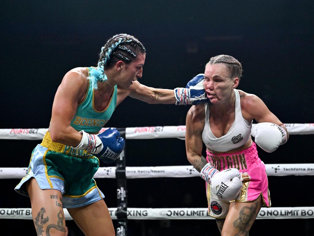 Jasmine Parr dropped a split decision to Shannon O’Connell. Pictures: No Limit Boxing/Gregg Porteous