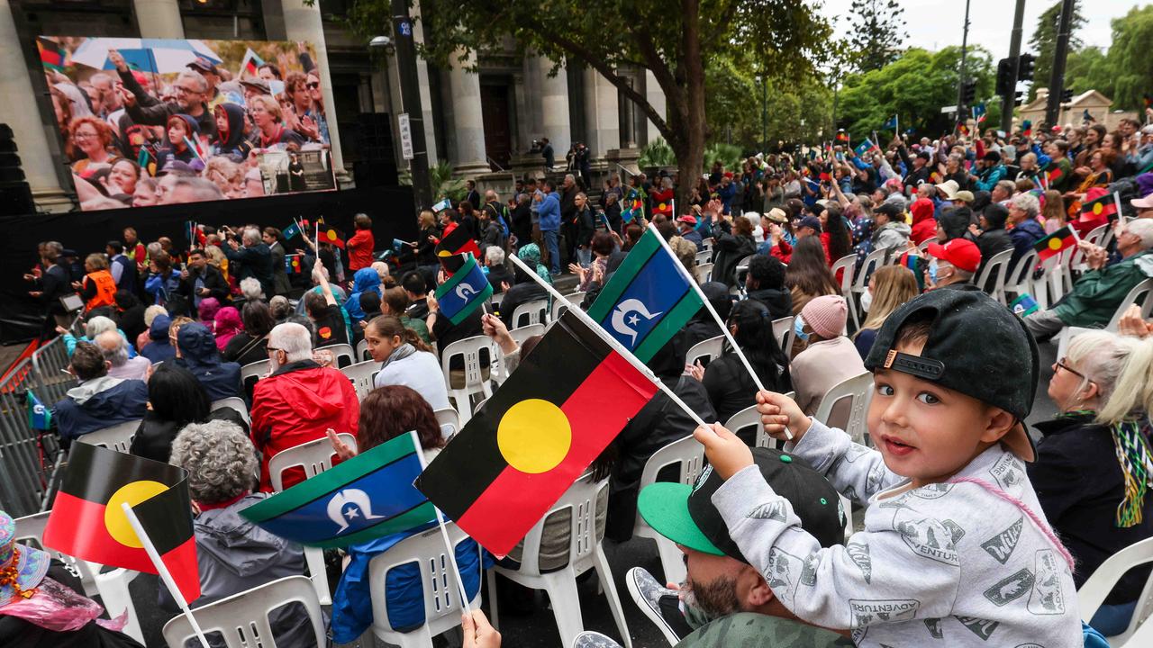 The state Voice legislation passed parliament in a special sitting held last year. Picture: Russell Millard