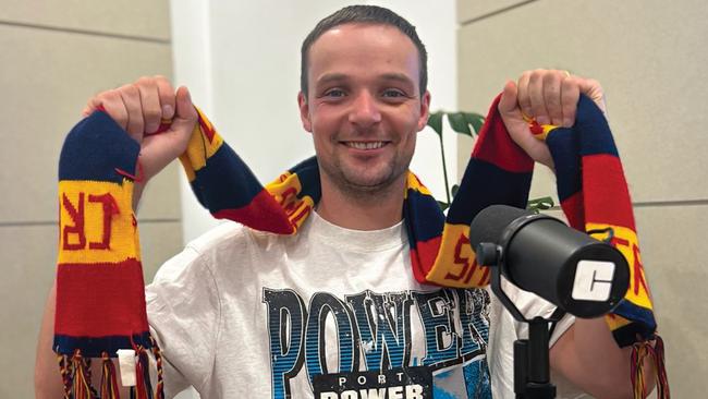 Dylan Buckley has gone from playing footy to hosting one of its most successful podcasts. Picture: Supplied