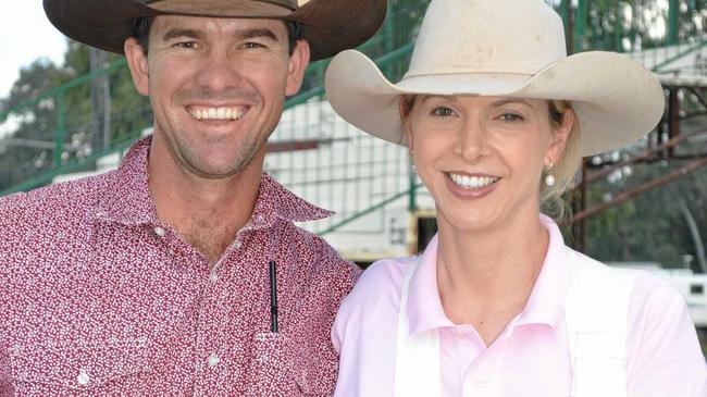 Mac and Gayle Shann still live and work on their Moranbah property following the accident. Picture: Gerard Walsh