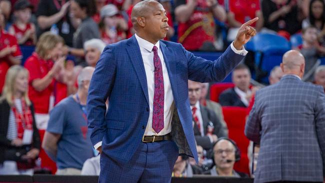 Coach Joey Wright mutually parted ways with Adelaide 36ers in February, after the club missed the NBL playoffs for the second-straight year. Picture: AAP Image/Tony McDonough