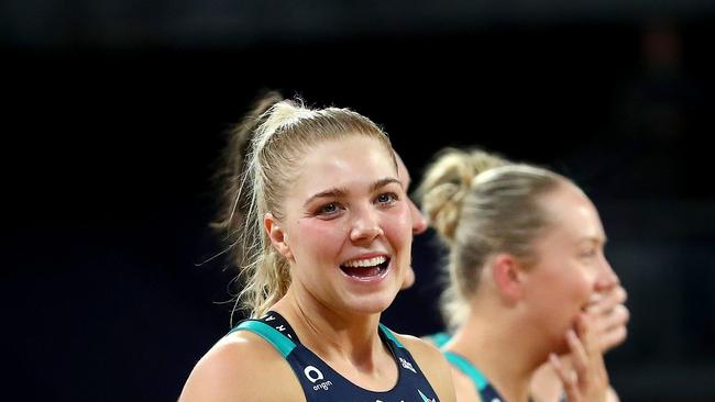 Vixens’ star Kate Moloney will miss their clash against Adelaide under Covid protocols. Picture: Getty Images.