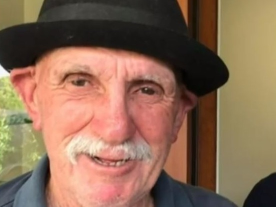 Paul Hughes, 77, died after being found near his home in Croydon. Picture: 9News