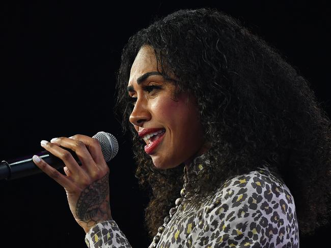 Paulini has wanted to be a singer since she was 10. Picture: NewsWire/Joel Carrett