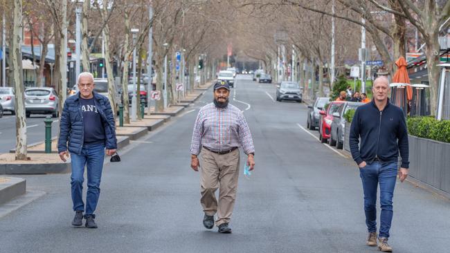 Traders on Melbourne’s once-thriving Lygon St say they fear it could be the end of “Little Italy”. Picture Jay Town