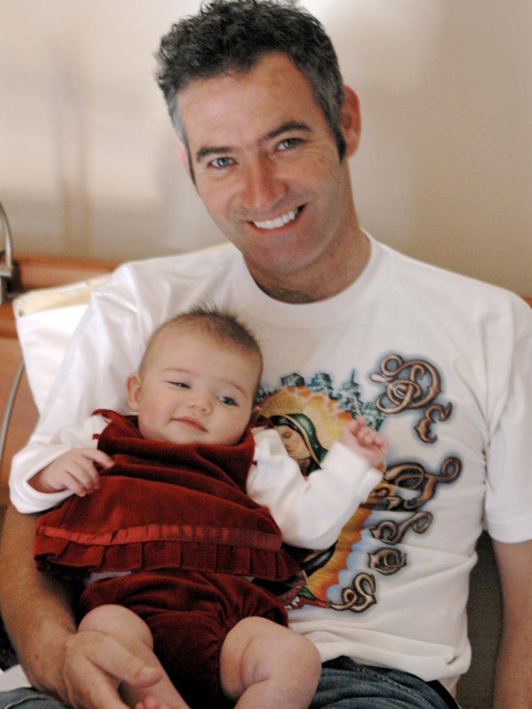 Anthony Field and his daughter Lucia. Picture: Supplied